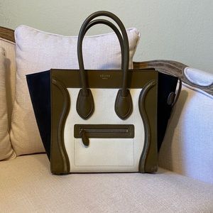 Celine bag beige brown